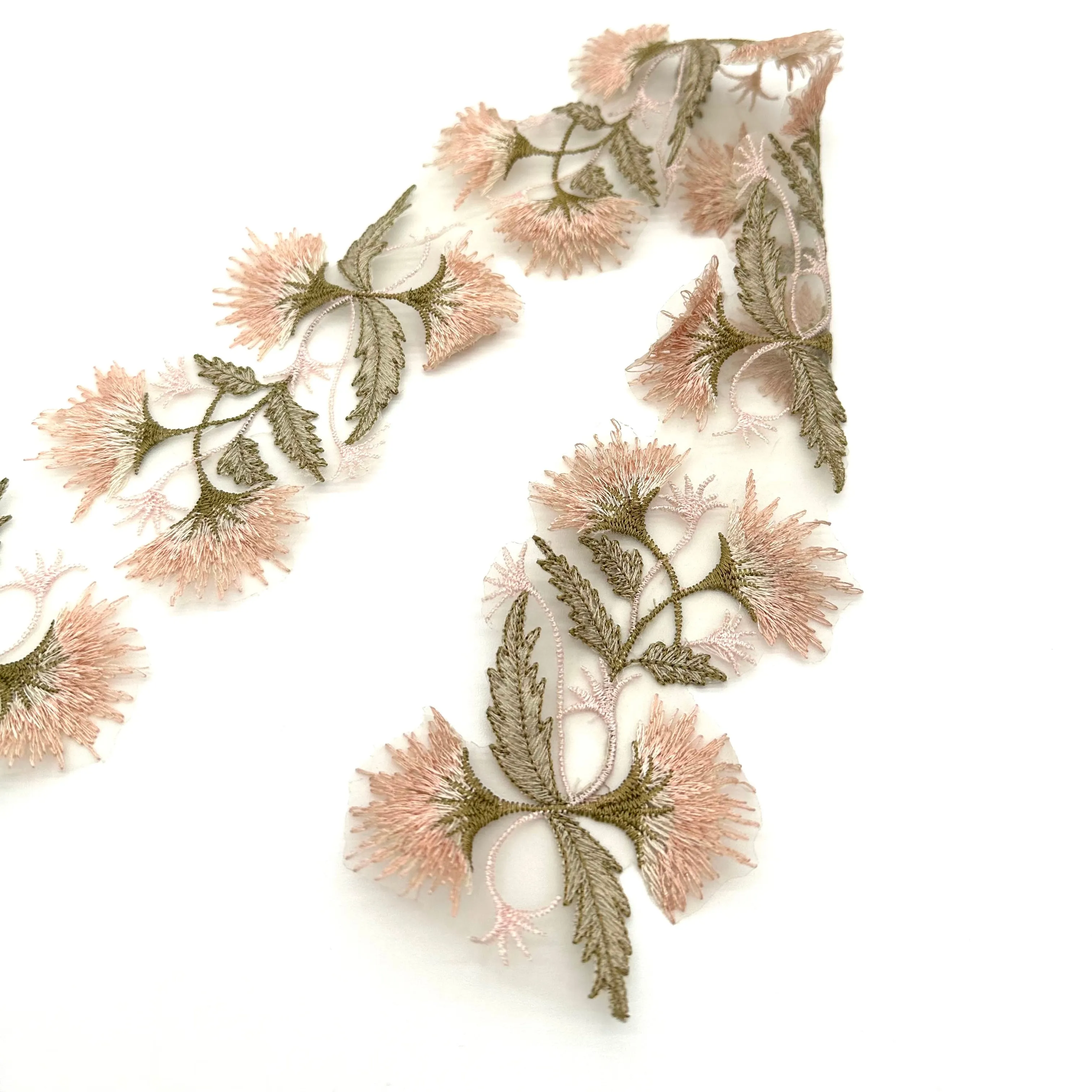 Pink Epheus High Quality Decorative Ribbon Trim by the yard
