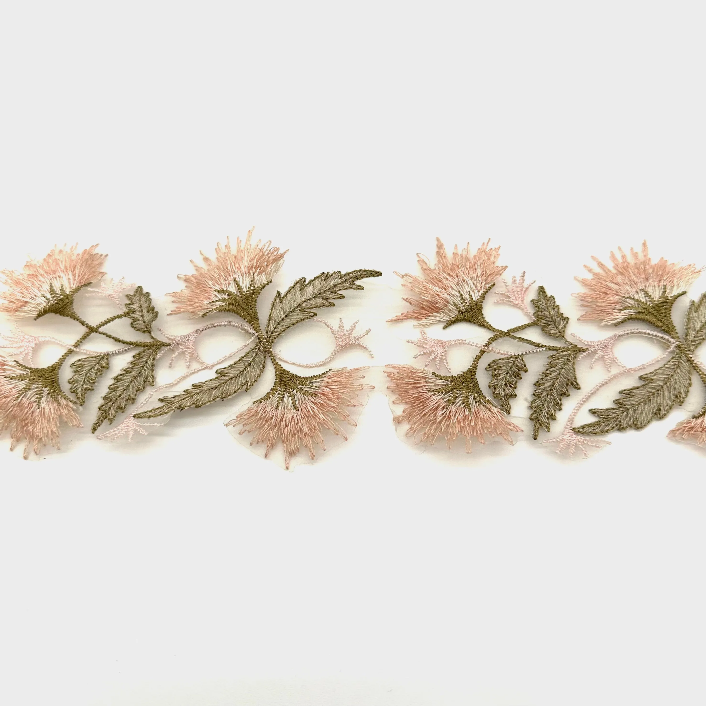 Pink Epheus High Quality Decorative Ribbon Trim by the yard