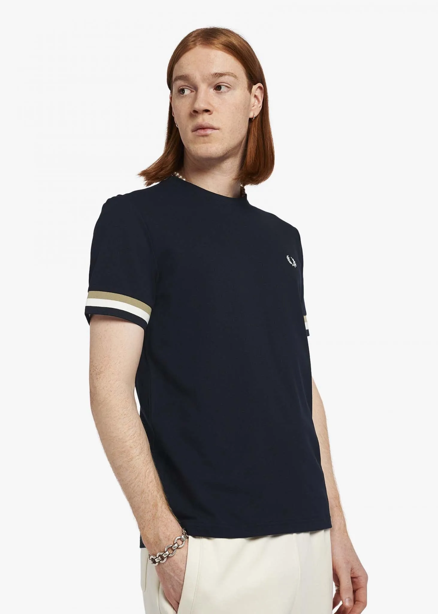 Pique t-shirt - navy