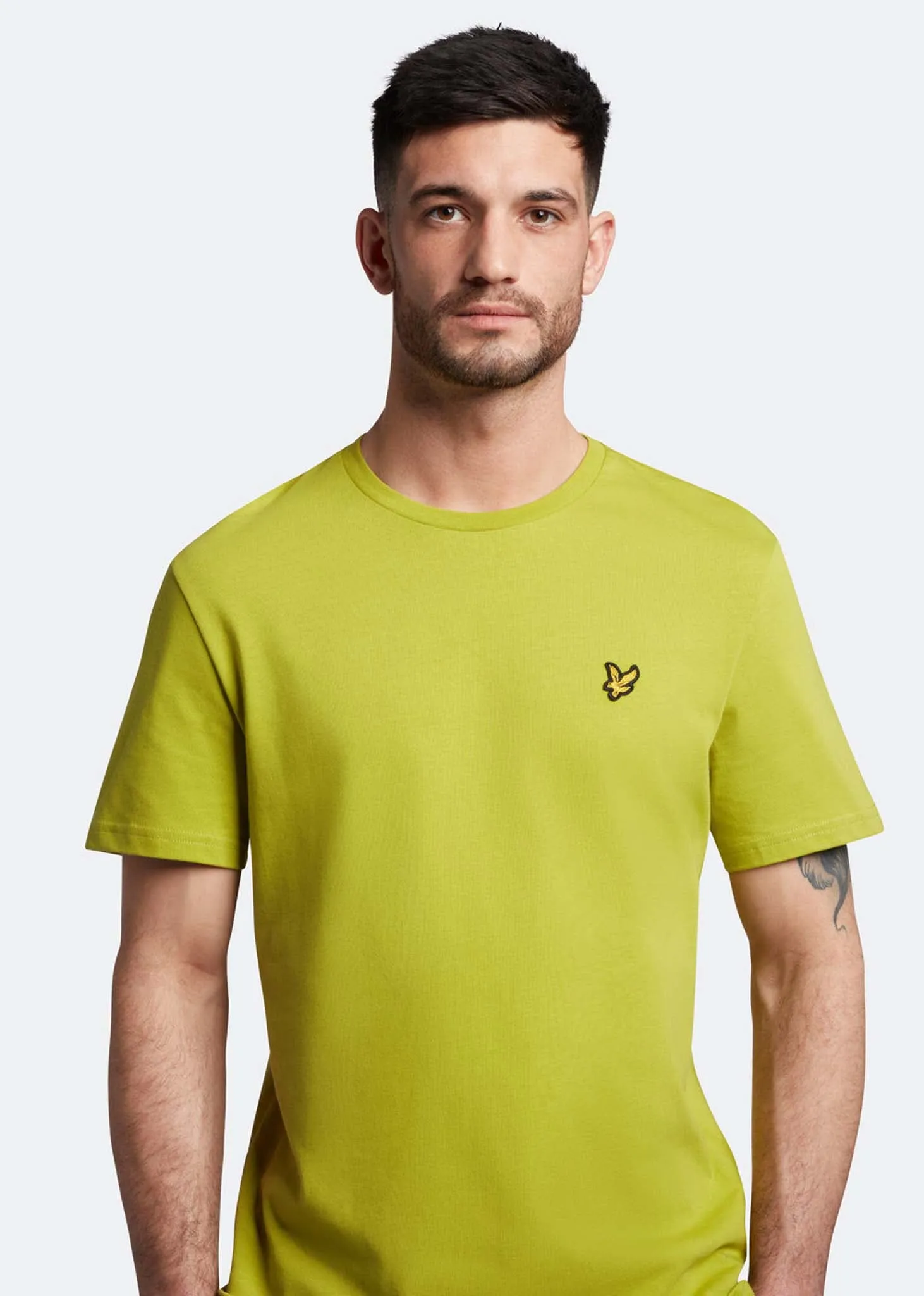 Plain t-shirt - tin green