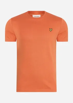 Plain t-shirt - victory orange