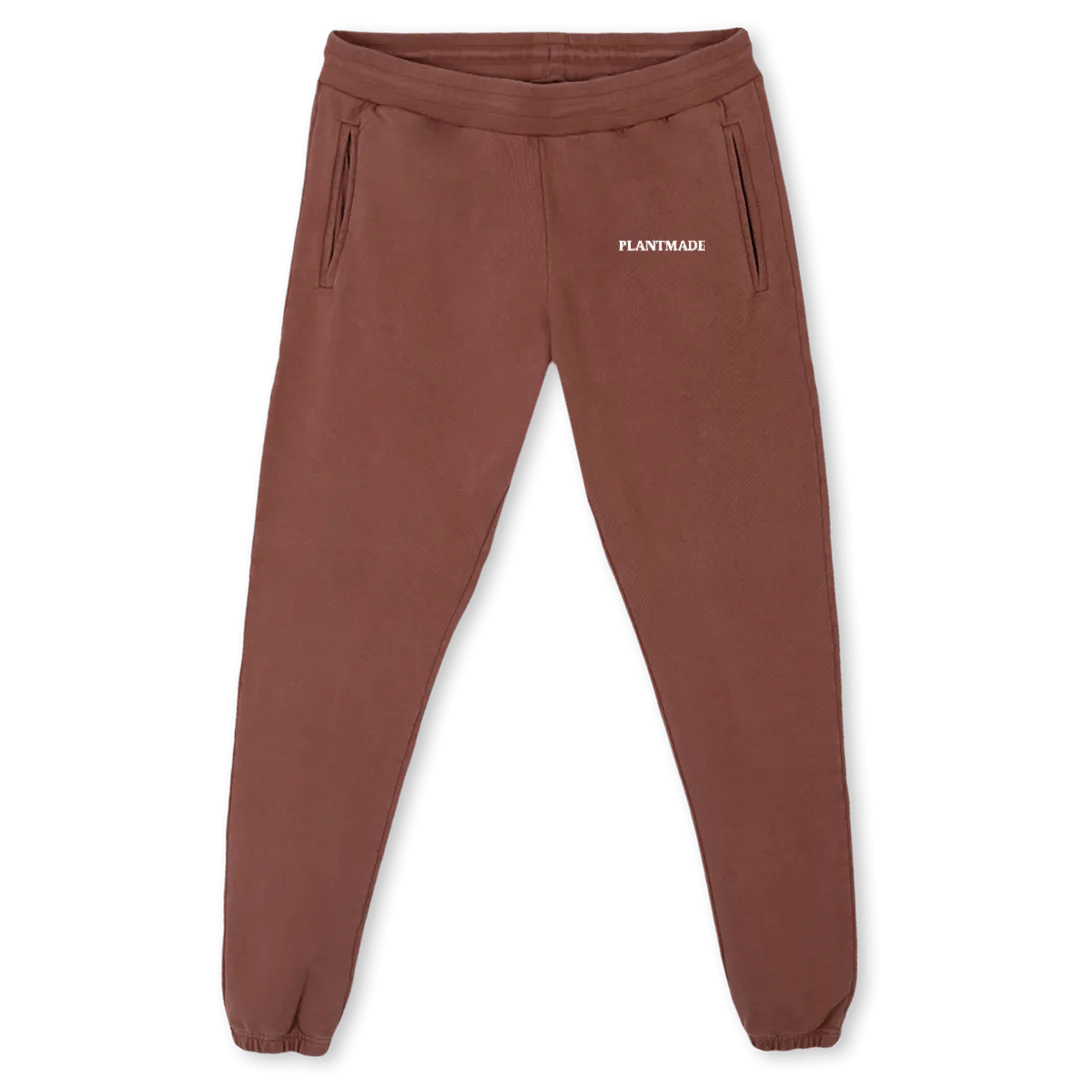 PLANTMADE BOTTOMS Vintage Brown Sweatpants.