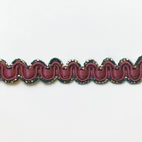 Plum High Quality Decorative Gimp Trim by the yard