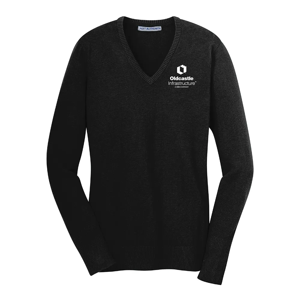 Port Authority® Ladies V-Neck Sweater
