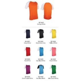 Quick Dry Contrasting Unisex T-shirt