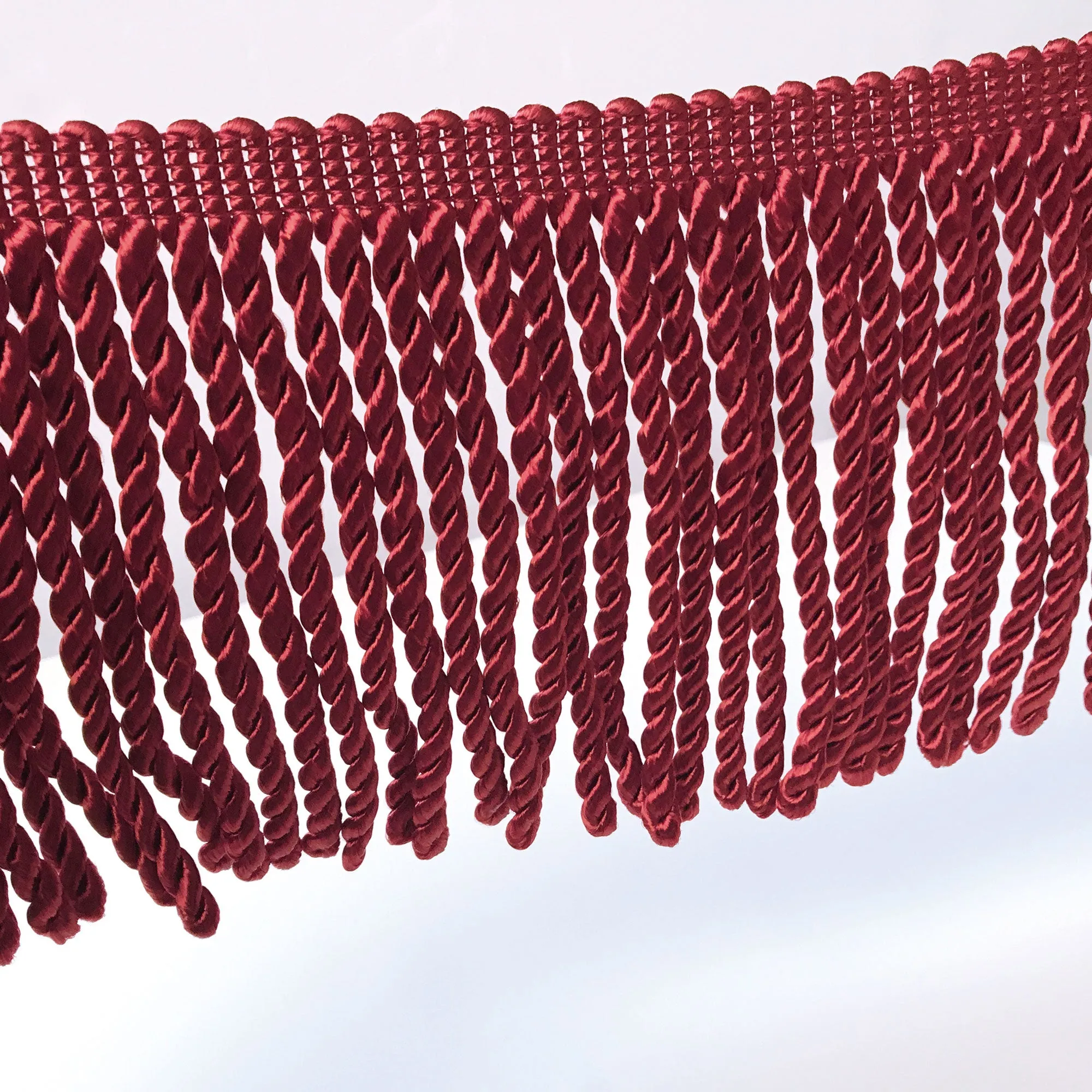 Red High Quality Decorative Bullion Fringe Trim by the yard
