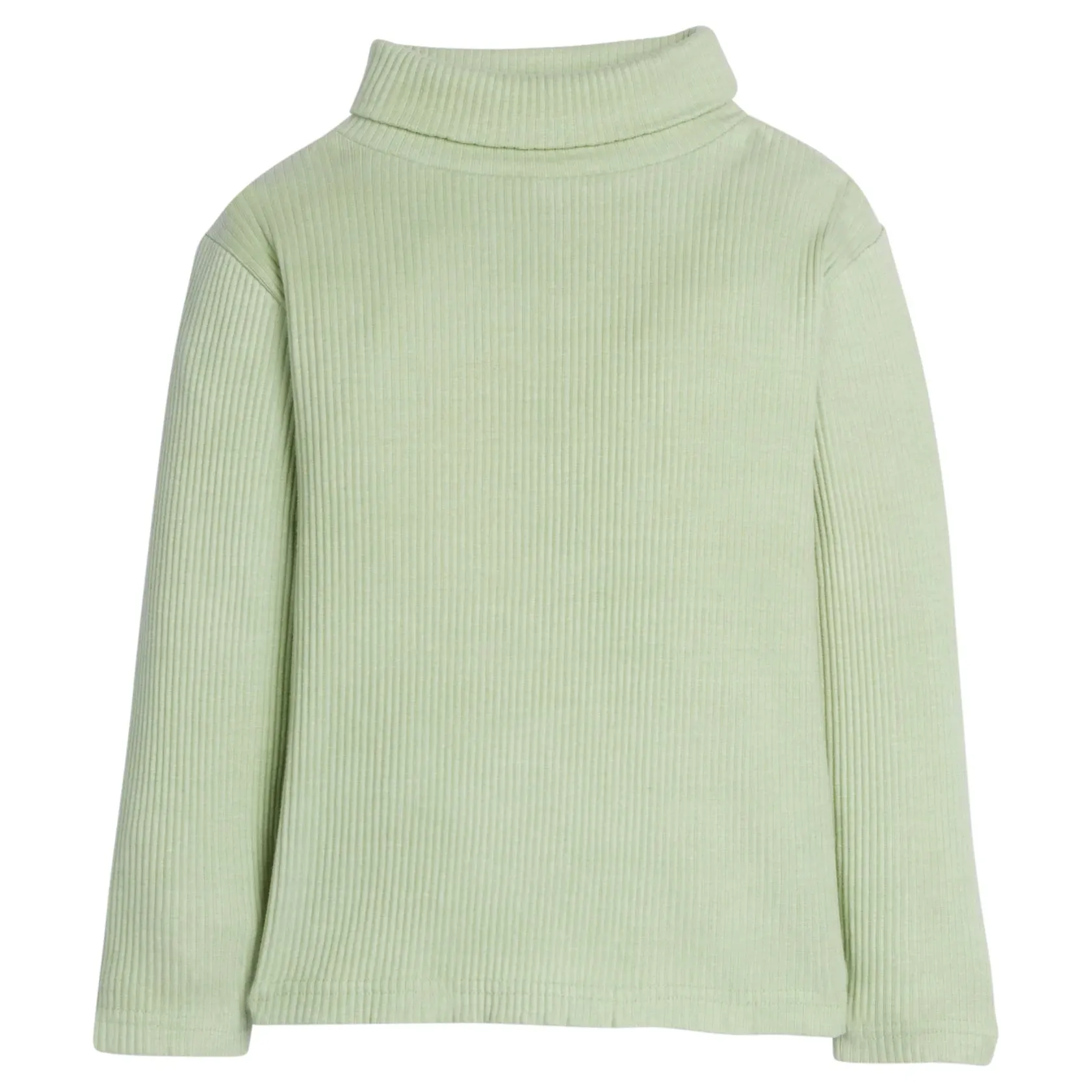 Ribbed Turtleneck | Pistachio