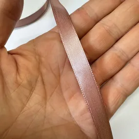 Ribbon Satin Deluxe Double Faced Ribbon Spool (10mmx36yards) - Dusty Rose