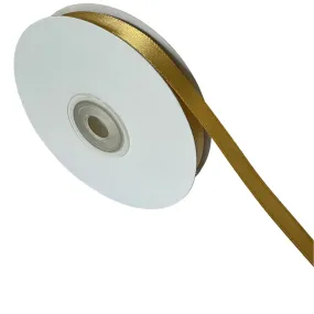 Ribbon Satin Deluxe Double Faced Ribbon Spool (10mmx36yards) - Gold