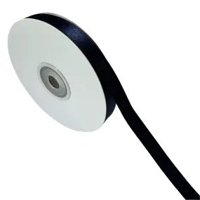 Ribbon Satin Deluxe Double Faced Ribbon Spool (10mmx36yards) - Navy