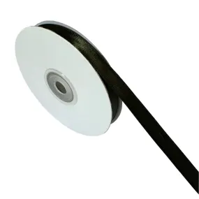 Ribbon Satin Deluxe Double Faced Ribbon Spool (10mmx36yards) - Olive