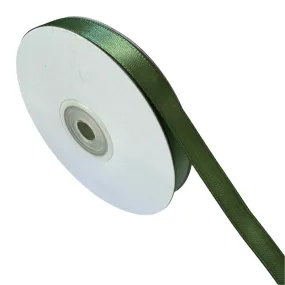 Ribbon Satin Deluxe Double Faced Ribbon Spool (10mmx36yards) - Sage