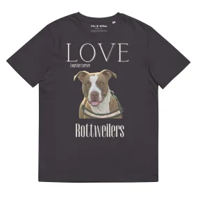 Rottweiler Lovers organic cotton t-shirt