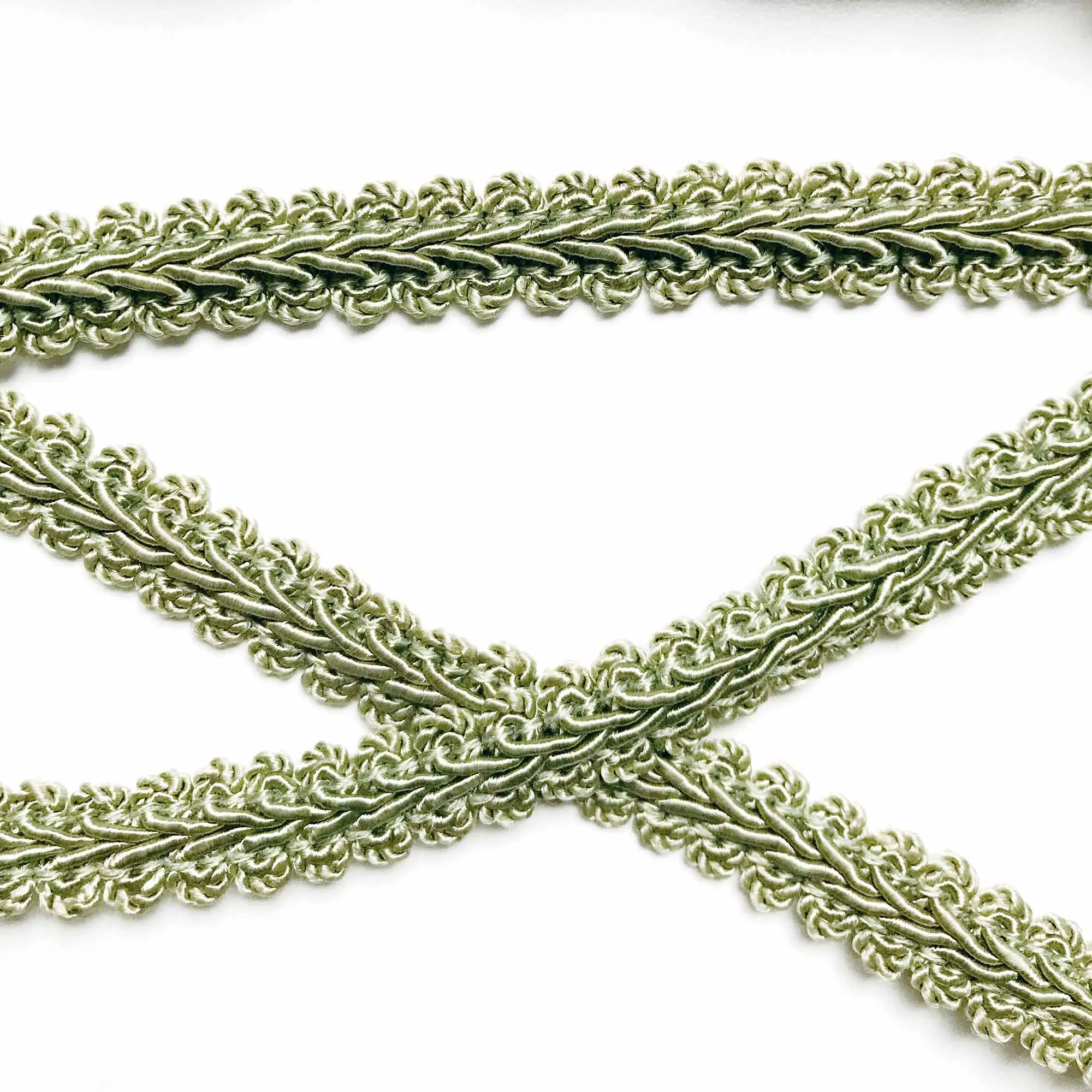 Sage High Quality Decorative Gimp Trim by the yard