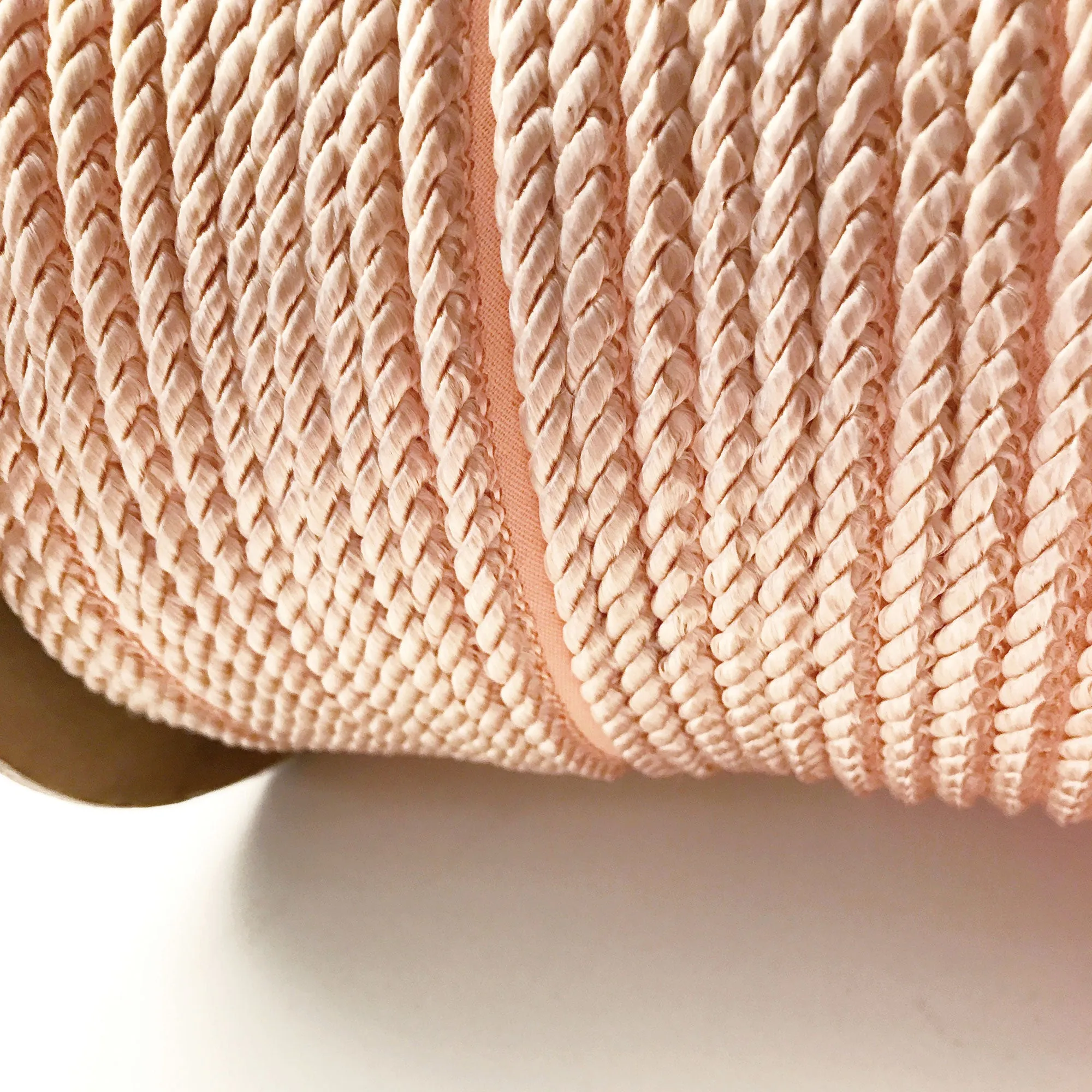 Salmon High Quality Decorative Lip Cord Trim by the yard