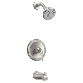 Single Lever Bath and Shower Trim Set Round Head