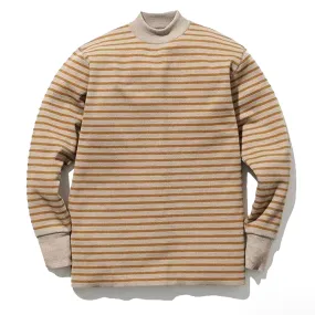 Snow Peak Wool Linen / PE Turtleneck Oatmeal / Mustard