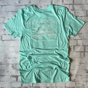 Southern Charm "Loretta Camp" Short Sleeve T-shirt - Mint