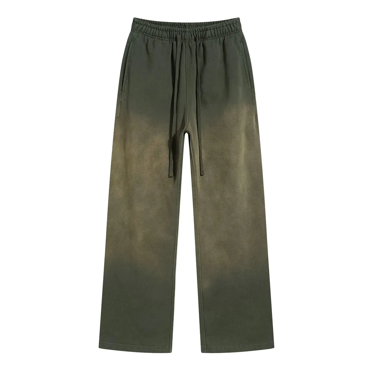 Spray-Dyed Sweatpants: Unique, Urban Style