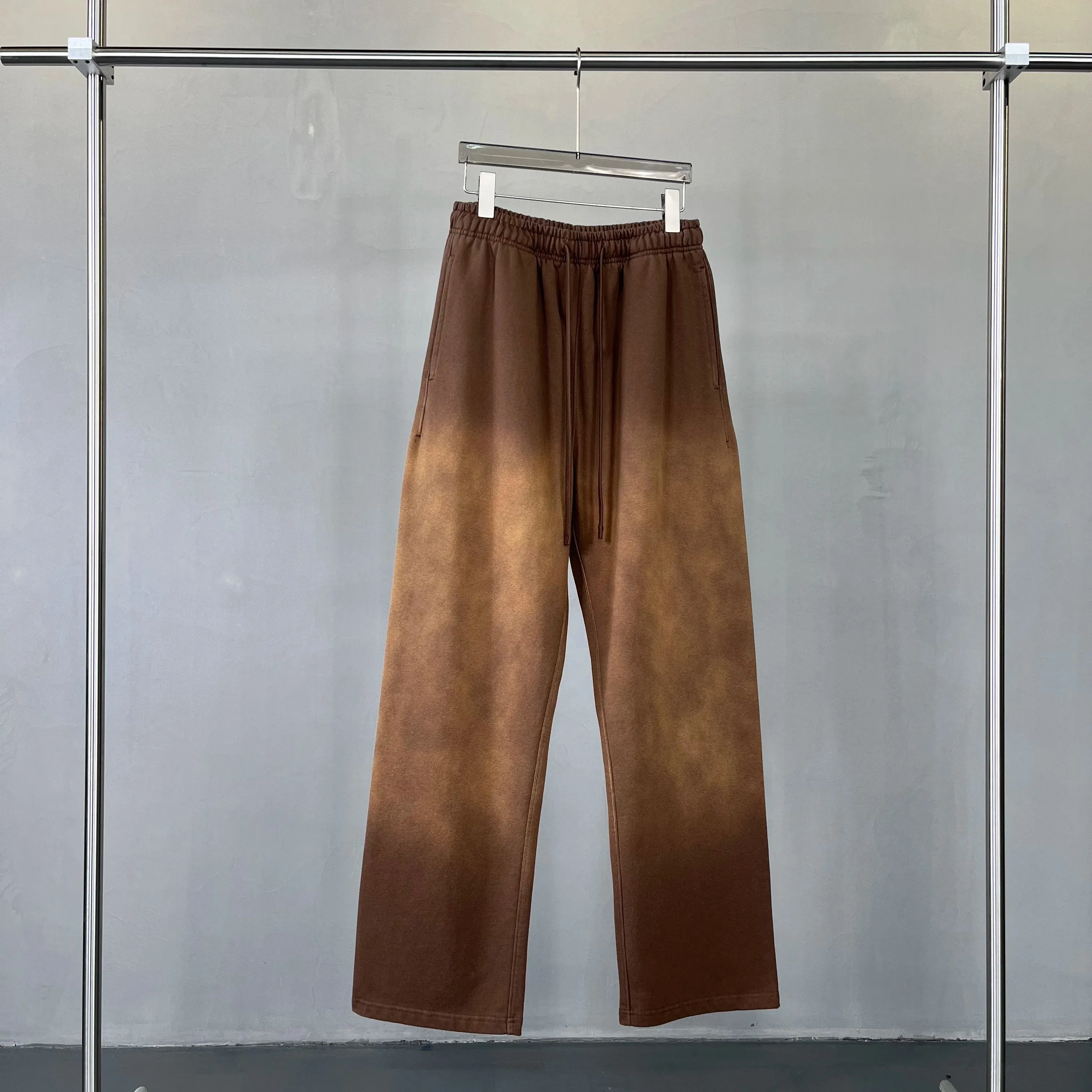 Spray-Dyed Sweatpants: Unique, Urban Style