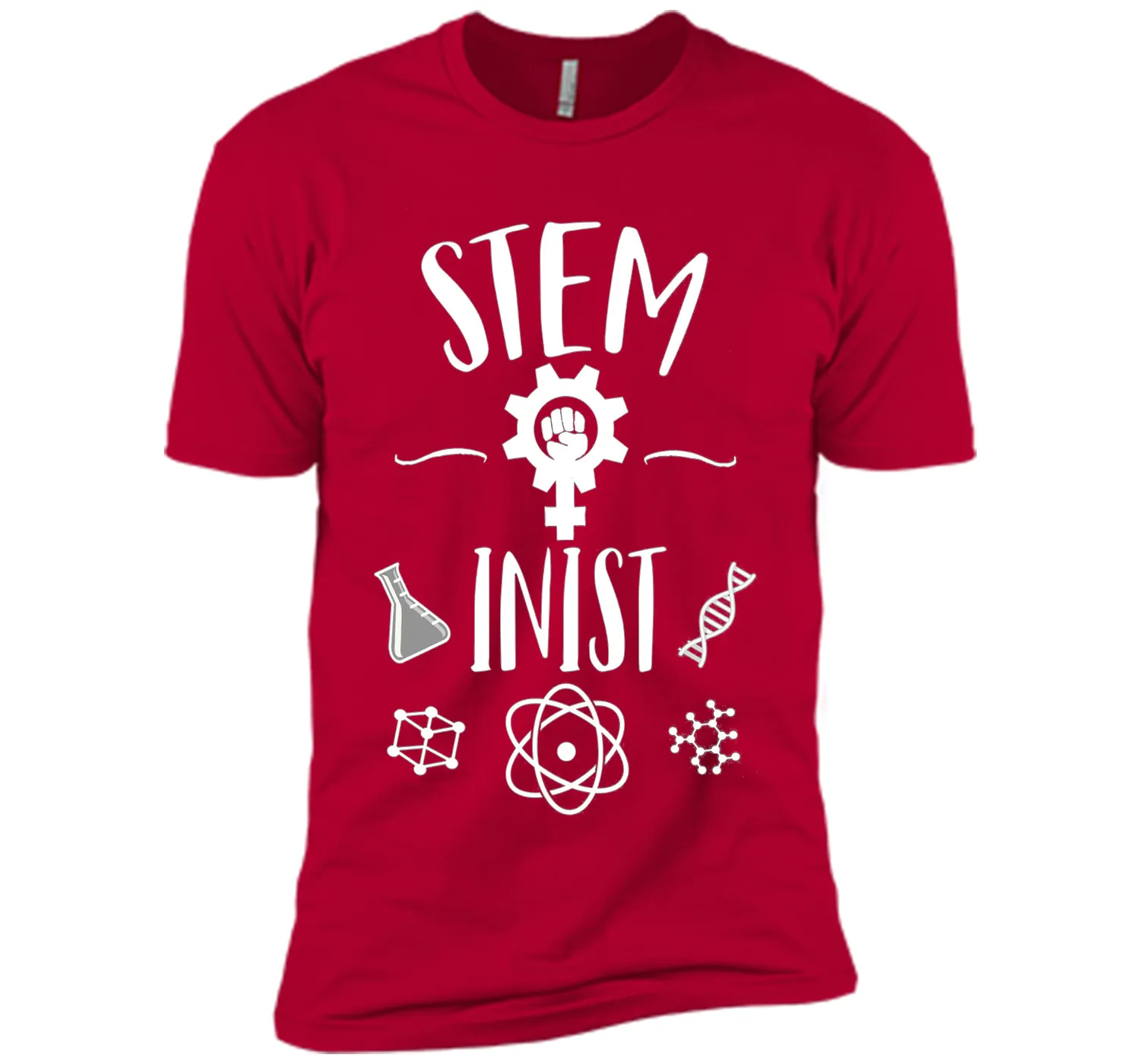 Steminist STEM Field Feminist T-shirt Science March shirt
