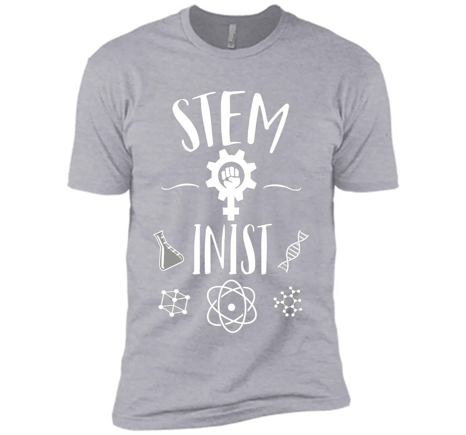 Steminist STEM Field Feminist T-shirt Science March shirt