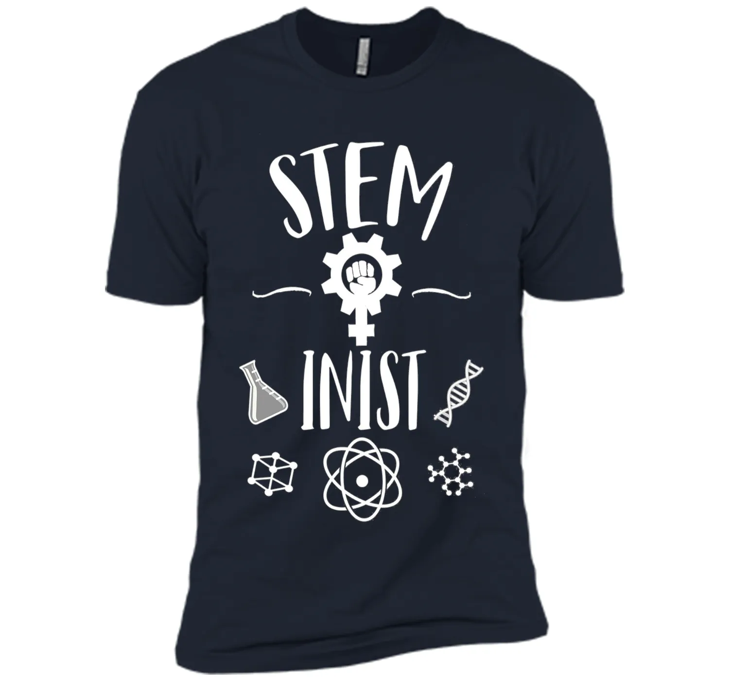 Steminist STEM Field Feminist T-shirt Science March shirt