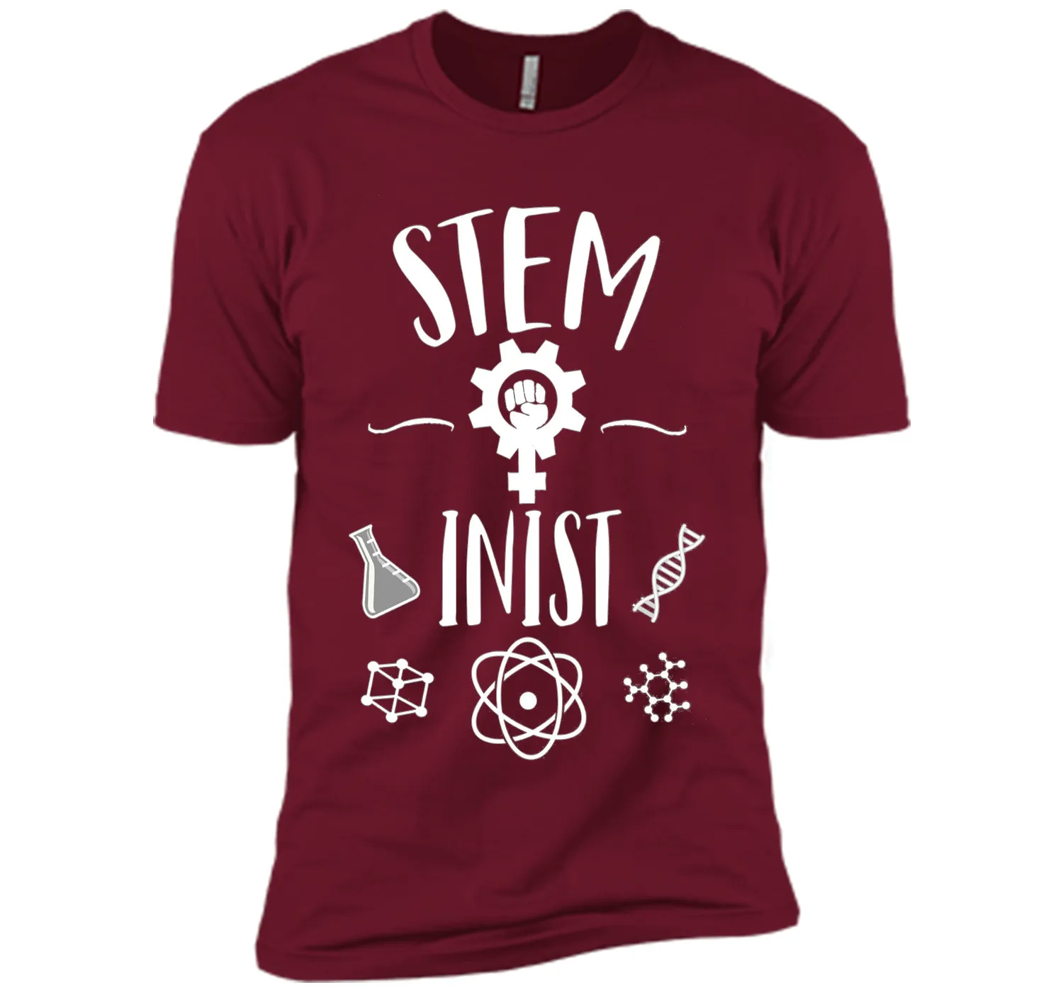 Steminist STEM Field Feminist T-shirt Science March shirt