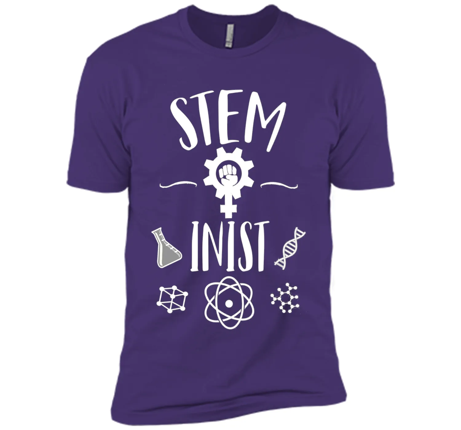 Steminist STEM Field Feminist T-shirt Science March shirt