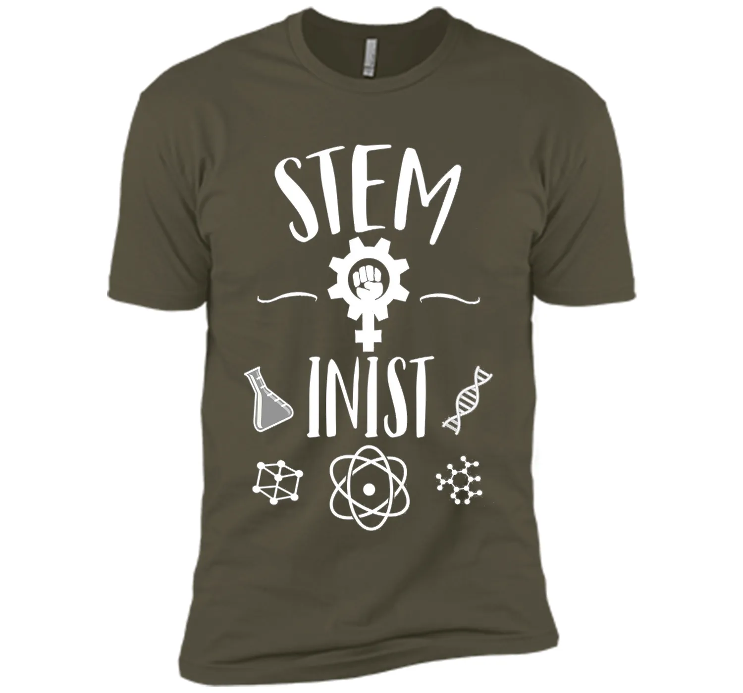 Steminist STEM Field Feminist T-shirt Science March shirt