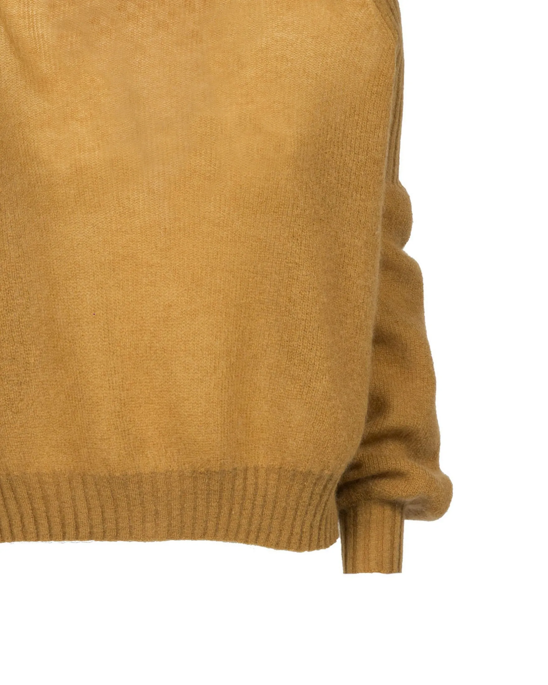 Sweater with wide neck
