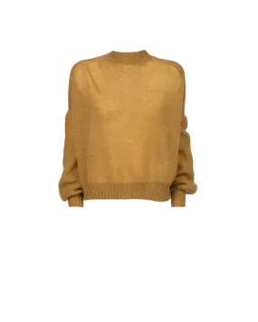 Sweater with wide neck