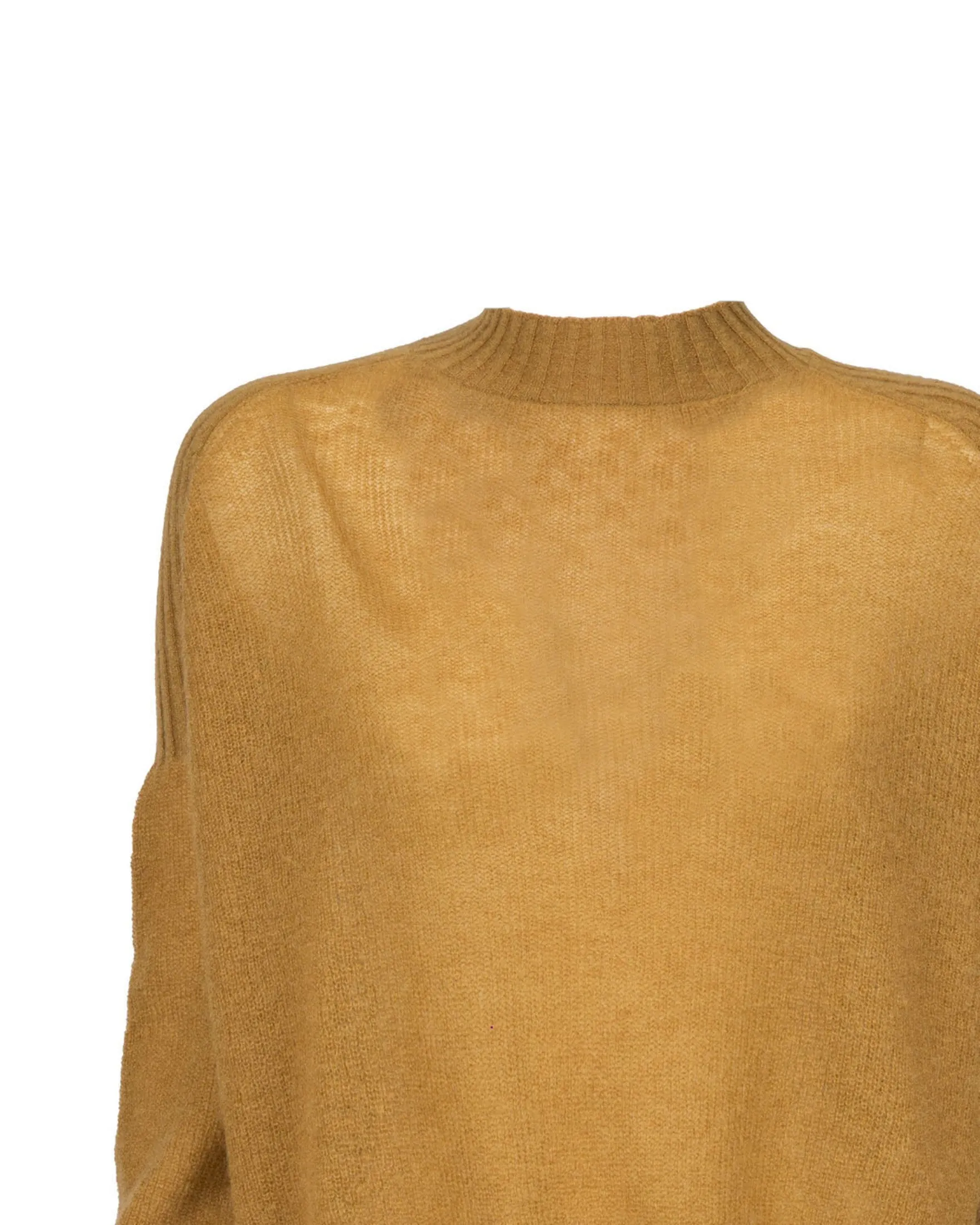 Sweater with wide neck