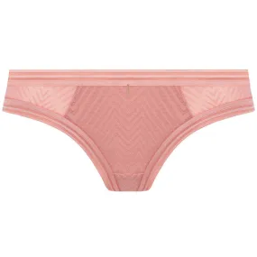 Tailored Brazilian Brief Ash Rose Pink - Freya