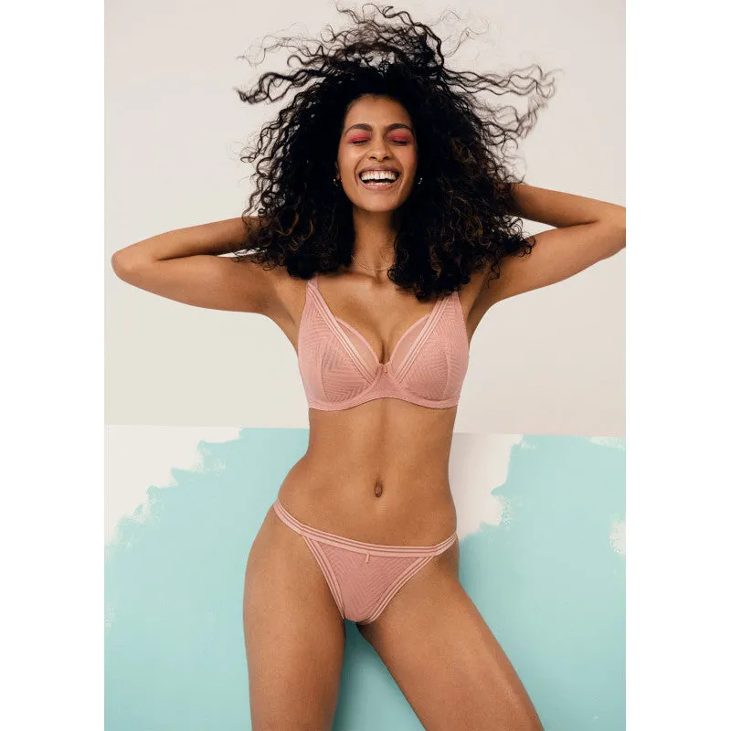 Tailored Brief Ash Rose Pink - Freya