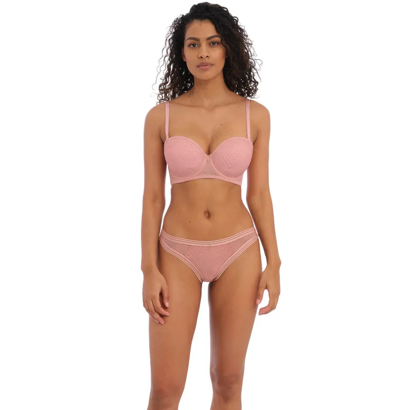 Tailored Moulded Strapless Bra Ash Rose Pink - Freya