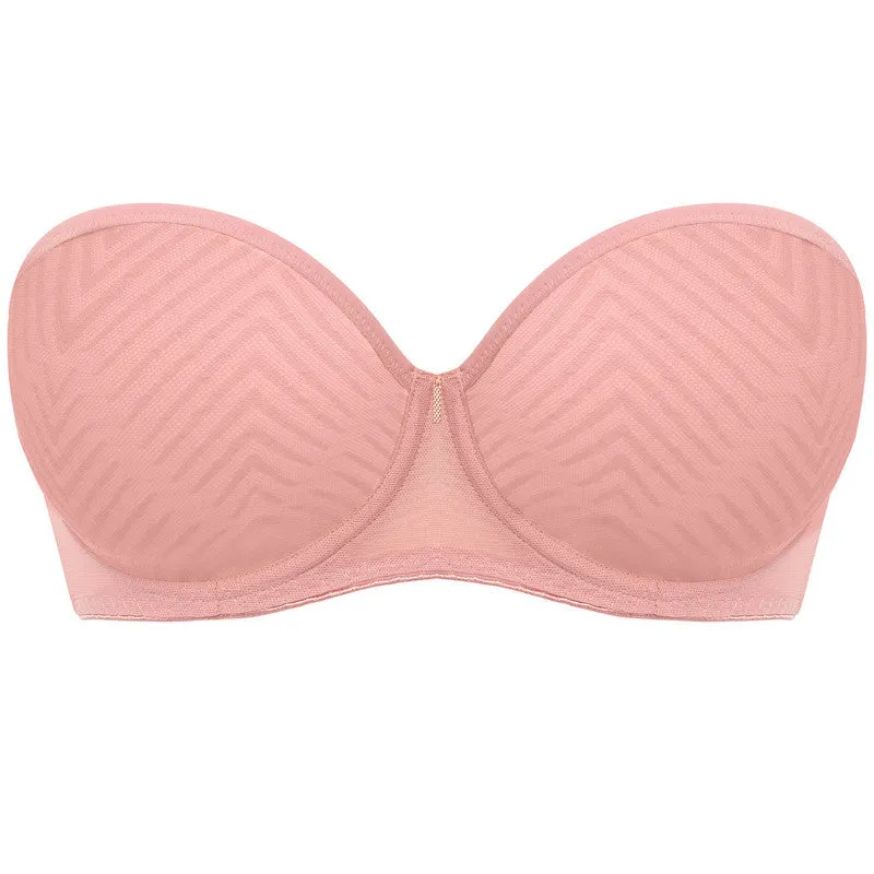 Tailored Moulded Strapless Bra Ash Rose Pink - Freya