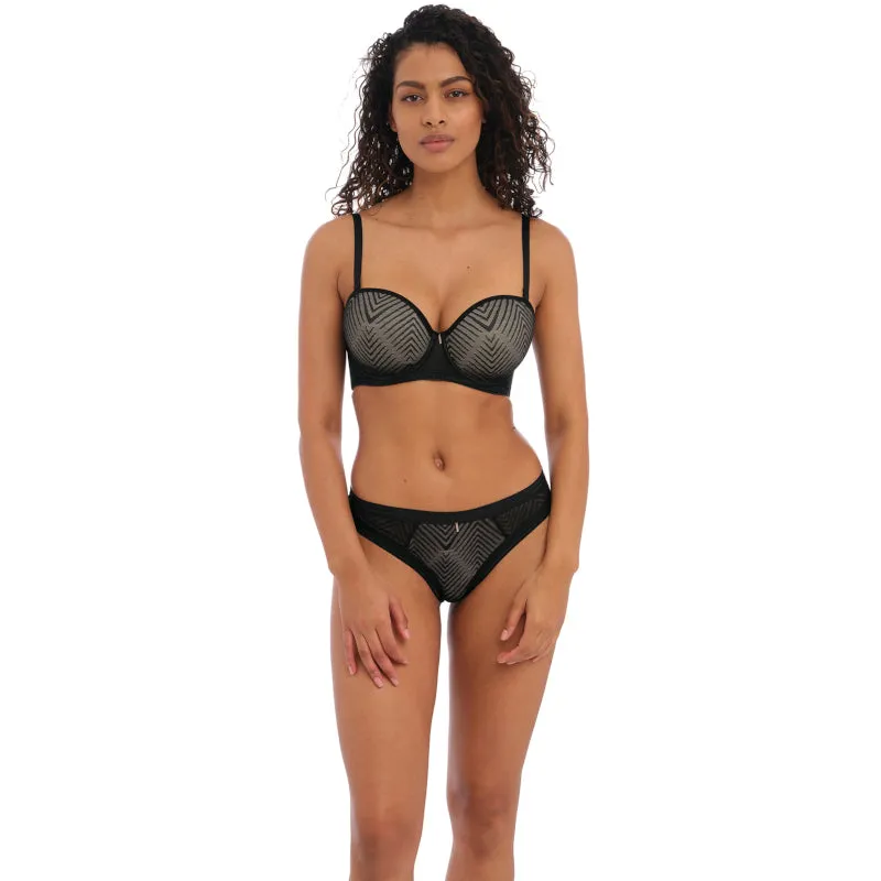 Tailored Moulded Strapless Bra Black - Freya