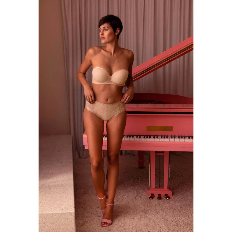 Tailored Moulded Strapless Bra Natural Beige Nude - Freya