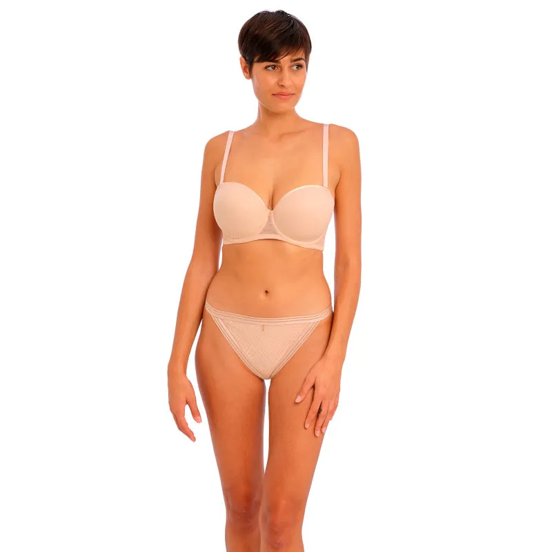 Tailored Moulded Strapless Bra Natural Beige Nude - Freya