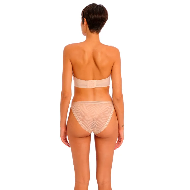Tailored Moulded Strapless Bra Natural Beige Nude - Freya