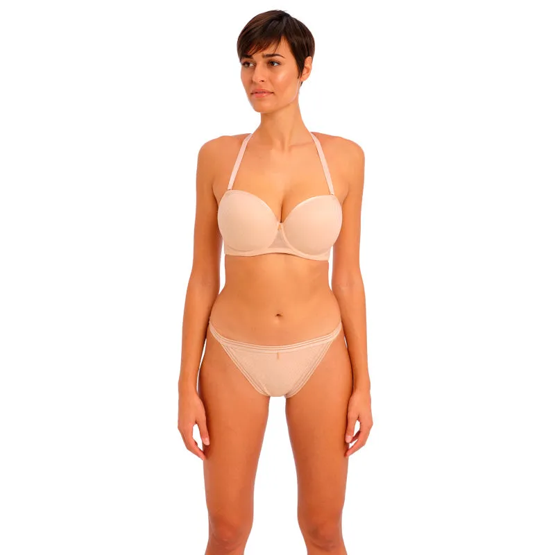 Tailored Moulded Strapless Bra Natural Beige Nude - Freya