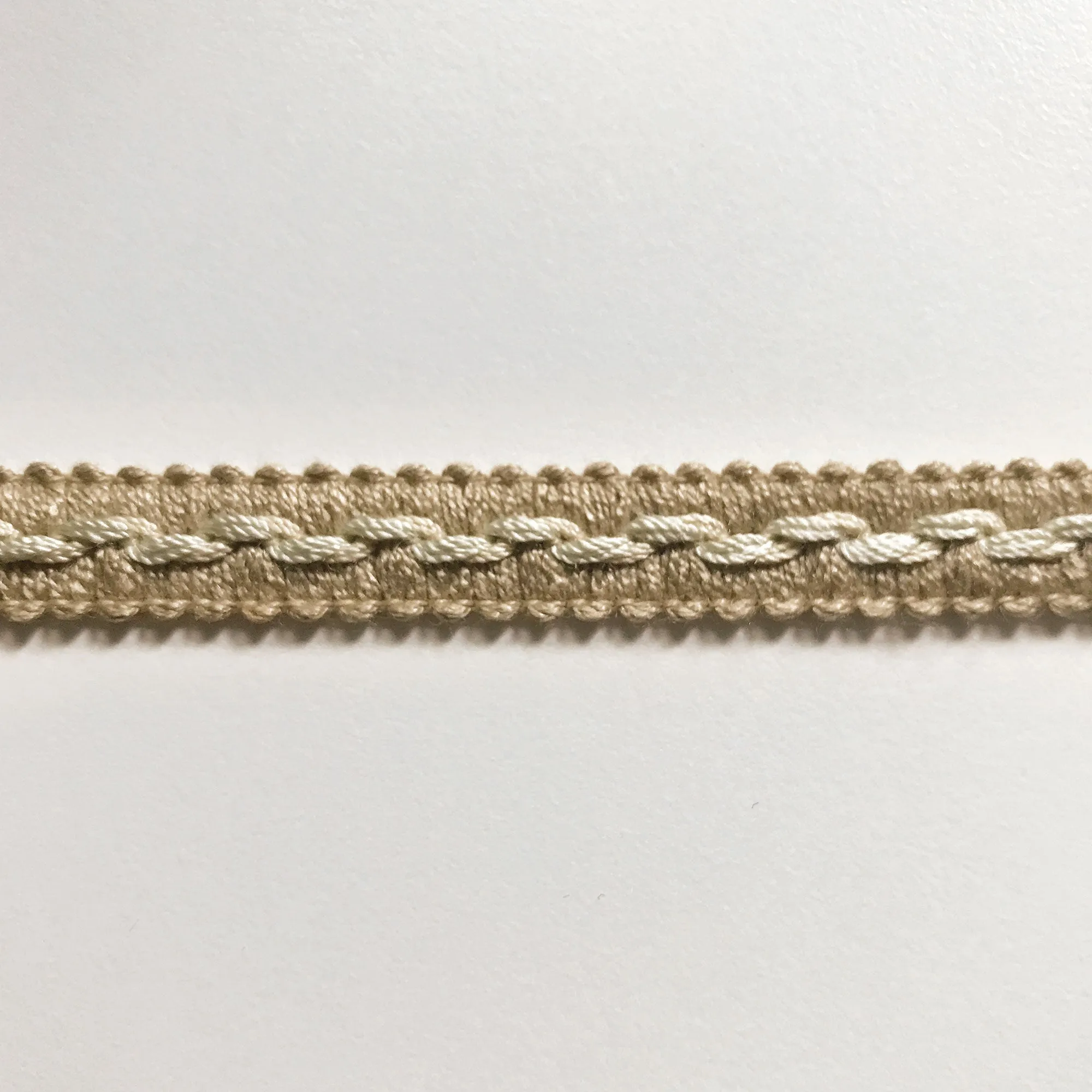 Tan High Quality Decorative Gimp Trim by the yard