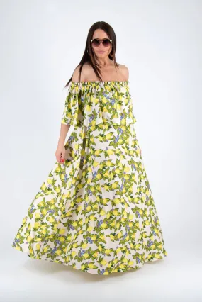 TARA Linen Off Shoulders Dress