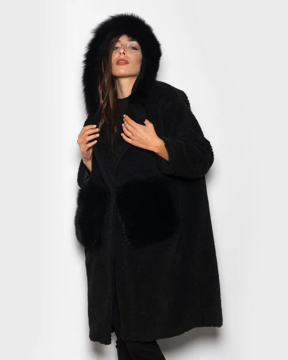 Teddy with black hood