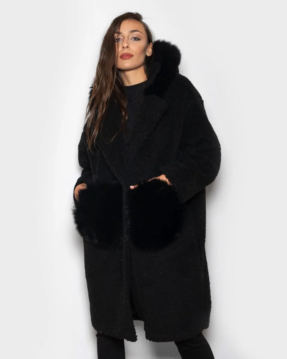 Teddy with black hood