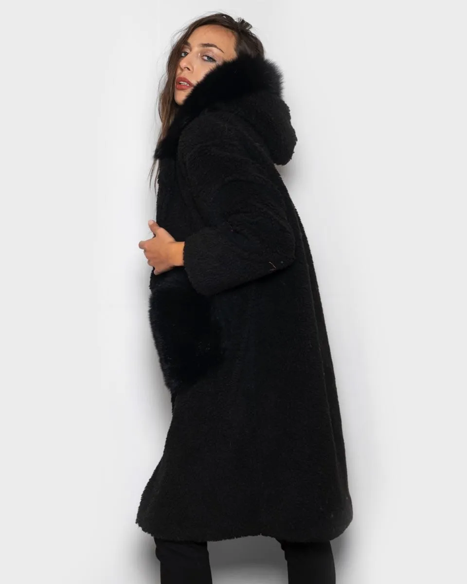 Teddy with black hood