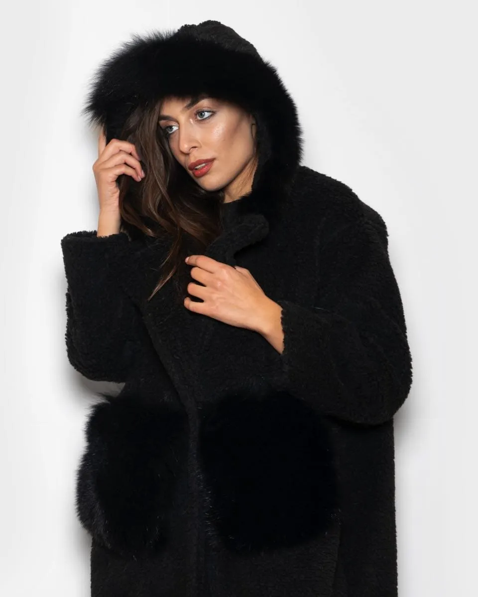 Teddy with black hood