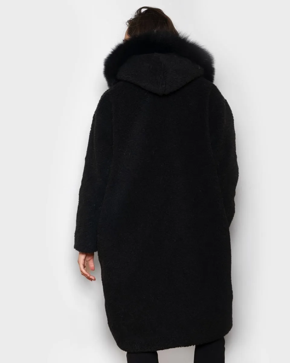 Teddy with black hood