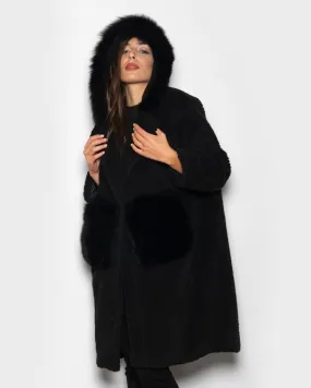 Teddy with black hood